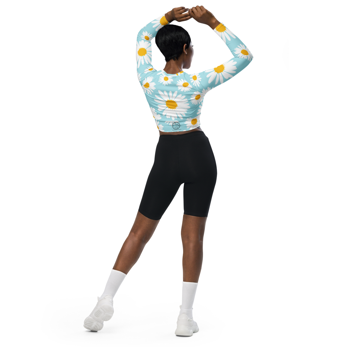 Sunflower Recycled long-sleeve crop top