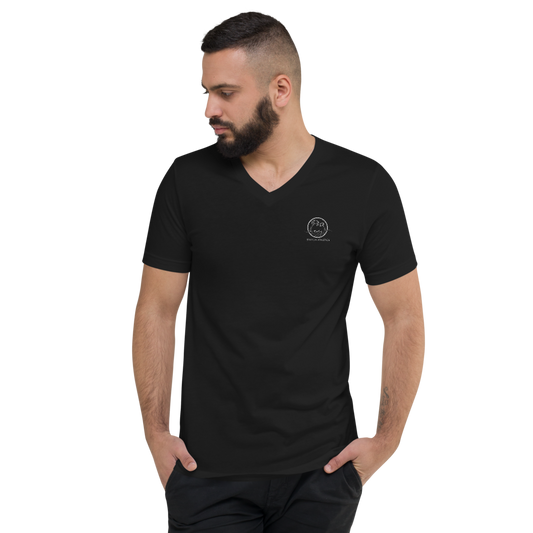 Unisex Short Sleeve V-Neck T-Shirt